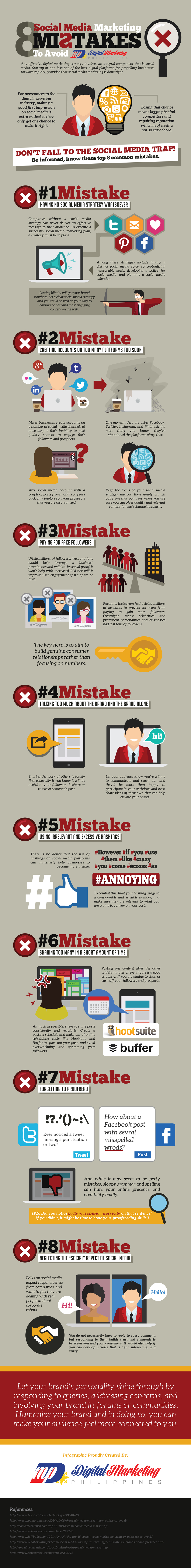 8 social media marketing mistakes to avoid