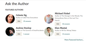 Goodreads is a great way to interact and promote directly to readers