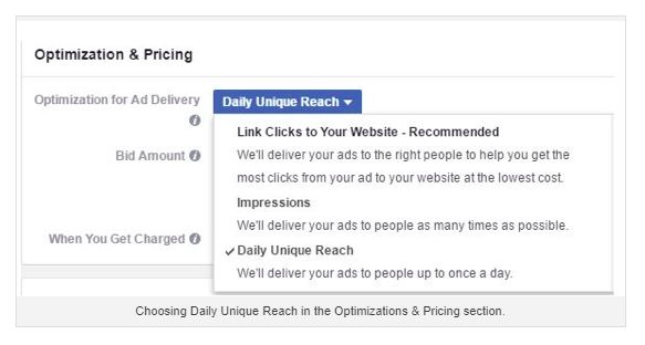 AI and PPC is used in Facebook for optimization
