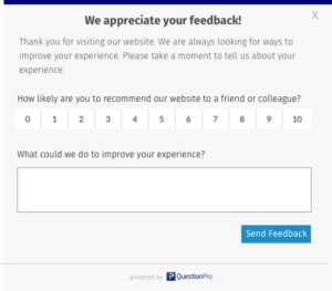 Google tips: collect user feedback