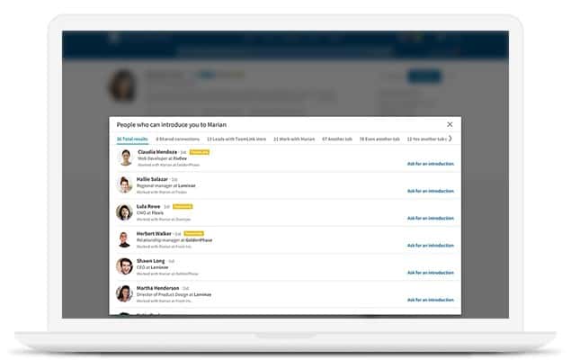 LinkedIn Sales Navigator TeamLink