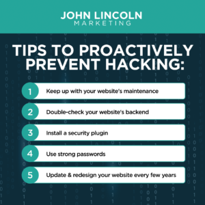 tipTips to Proactively Prevent Hacking