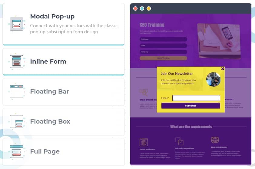 Customizable Subscription Forms with Moosend