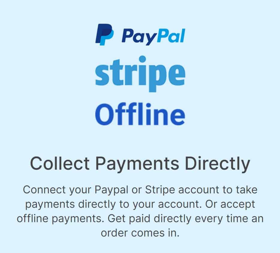 PayPal and Stripe