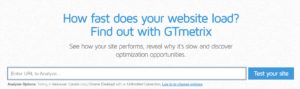 GTmetrix Website Load Time